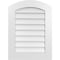 Ekena Millwork Arch Top Surface Mount PVC Gable Vent: Functional, w/ 3-1/2"W x 1"P Standard Frame, 22"W x 30"H GVPAR22X3001SF - alternate 1